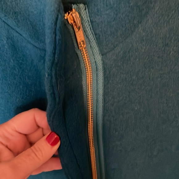 Beautiful blue city coat - Picture 5 of 10